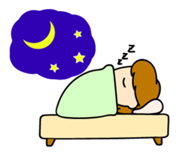 Daily life of "Okuchan" sticker #2028839