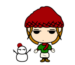 Daily life of "Okuchan" sticker #2028844