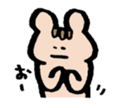 Poker face squirrel sticker #2028890