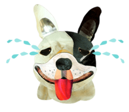 Let's talk "French Bulldog" sticker #2029054