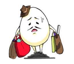 egg men & IKE sticker #2030698