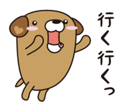 Dogs and happy friends sticker #2030945