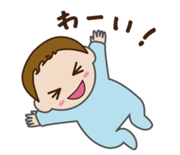 Three Babies Sticker sticker #2031609