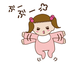 Three Babies Sticker sticker #2031620