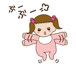 Three Babies Sticker sticker #2031620