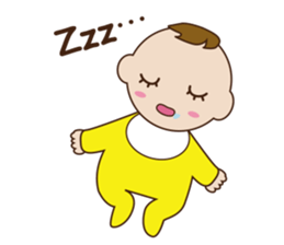 Three Babies Sticker sticker #2031623