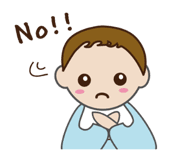 Three Babies Sticker sticker #2031627