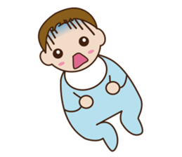 Three Babies Sticker sticker #2031631