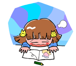 shy girl ME  #2 sticker #2032516