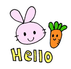 Happy Rabbit & Carrot 2nd season. sticker #2032527