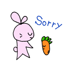 Happy Rabbit & Carrot 2nd season. sticker #2032528
