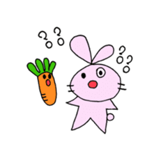 Happy Rabbit & Carrot 2nd season. sticker #2032534