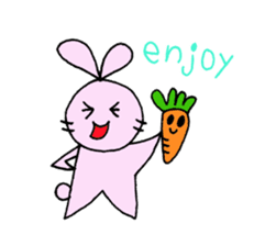 Happy Rabbit & Carrot 2nd season. sticker #2032544