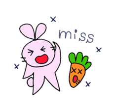 Happy Rabbit & Carrot 2nd season. sticker #2032545