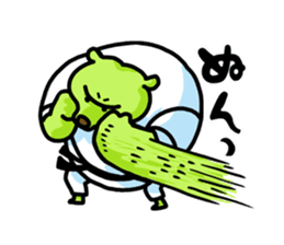 KARATE animal sticker #2032608