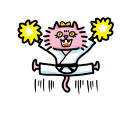 KARATE animal sticker #2032613