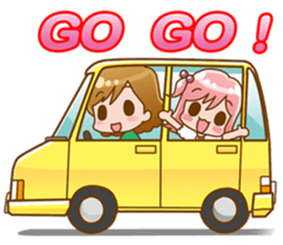 Mam and daughter sticker sticker #2033067