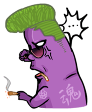 Eggplant E.T. [by Shin] sticker #2033616