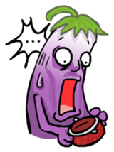 Eggplant E.T. [by Shin] sticker #2033618