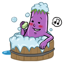 Eggplant E.T. [by Shin] sticker #2033632