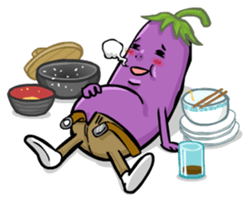 Eggplant E.T. [by Shin] sticker #2033638