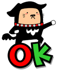 Black Dog MUGI&KOTA sticker #2033832