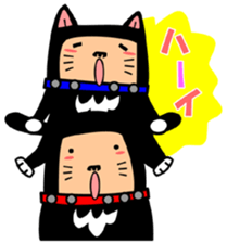 Black Dog MUGI&KOTA sticker #2033839