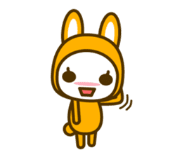 Zentai+Rabbit sticker #2033854