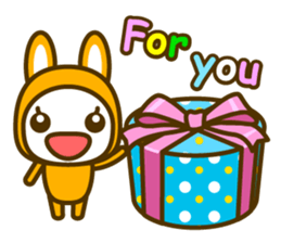 Zentai+Rabbit sticker #2033872