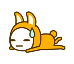 Zentai+Rabbit sticker #2033877