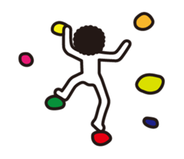 boring afroman ver.4 sticker #2034494