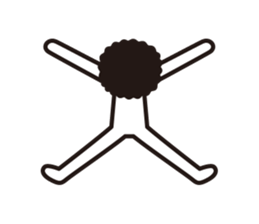 boring afroman ver.4 sticker #2034499