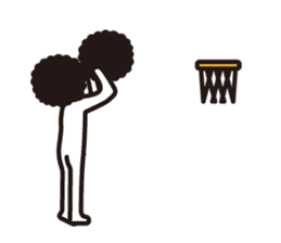 boring afroman ver.4 sticker #2034503