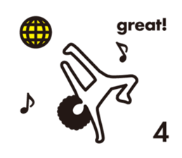 boring afroman ver.4 sticker #2034508