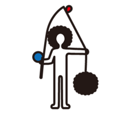 boring afroman ver.4 sticker #2034522