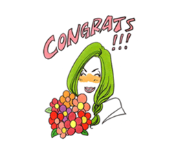 Stylish Women(en) sticker #2034773