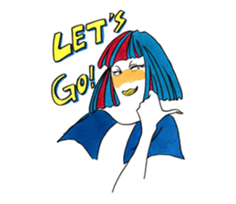 Stylish Women(en) sticker #2034802