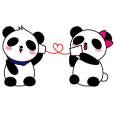 twin's panda sticker #2034903