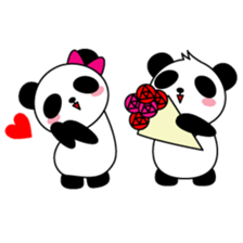 twin's panda sticker #2034905