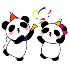 twin's panda sticker #2034907