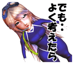 Woman special operatives Malinda sticker #2035217