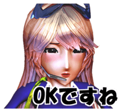 Woman special operatives Malinda sticker #2035218