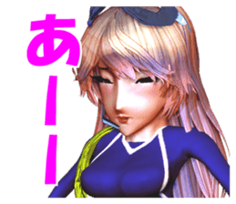 Woman special operatives Malinda sticker #2035239