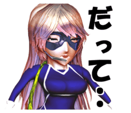 Woman special operatives Malinda sticker #2035242