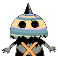 Drill egg Monster sticker #2035368