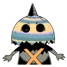 Drill egg Monster sticker #2035368