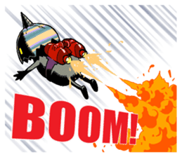 Drill egg Monster sticker #2035371