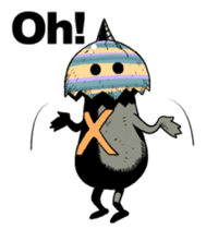 Drill egg Monster sticker #2035375