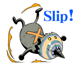 Drill egg Monster sticker #2035378