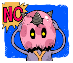 Drill egg Monster sticker #2035379
